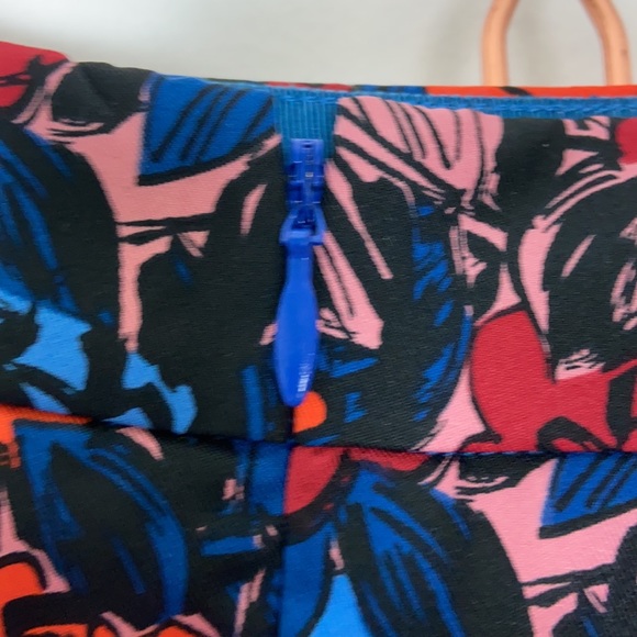 J. Crew pleated floral Skirt - Picture 4 of 6